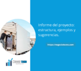 Informe del proyecto: estructura, ejemplos y sugerencias.