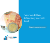 Exención del IVA: definición y exención fiscal